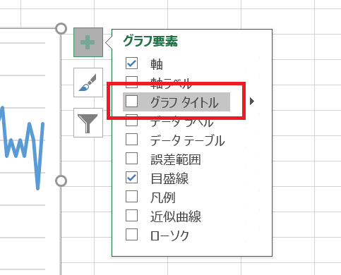 時系列グラフの作成5