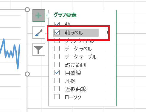 時系列グラフの作成6