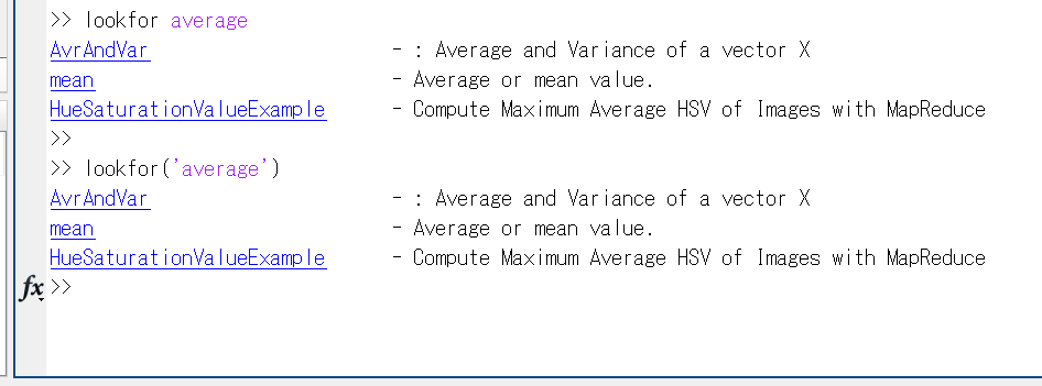 lookfor average